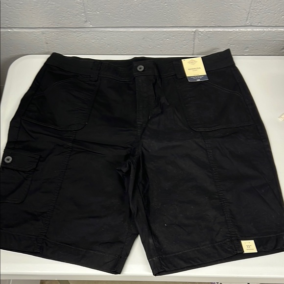 St. John's Bay Pants - St. John's Bay Black Bermuda Shorts